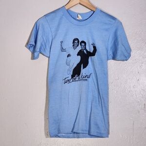 Screen Stars 1983 Vintage Blue Graphic T-Shirt